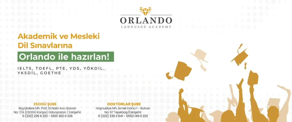 Eskişehir Yabancı Dil Sınavı Hazırlık - Ielts - Toefl - YDS - Yökdil - YDT - Hazırlık Atlama - Goethe Sınavı